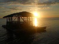 Floating Picnic Table